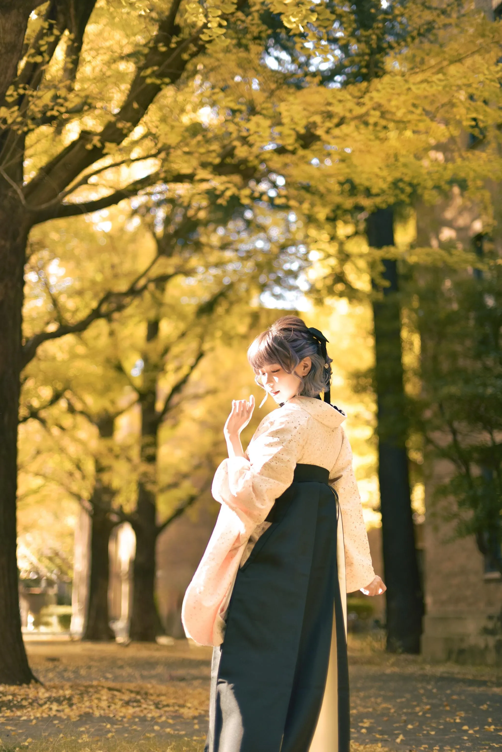 ElyEE子 – NO.130 23年11月订阅-Ginkgo Hakama [38P]插图7